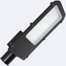 Ledkia - Farola led 100W Harlem osram Negro 3000K Blanco Cálido