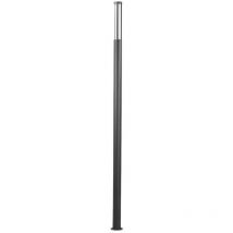 Farola exterior 'Sidny' en Negro de Aluminio - Lucande