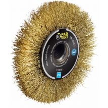 Brosse fil laitonnée far tools ø 120 mm l 20 mm - 110898
