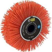 Spazzola di precisione in nylon abrasivo Ø120 mm/L20 mm