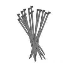 Fasceta de cableado negra 140x3,5 100 pz