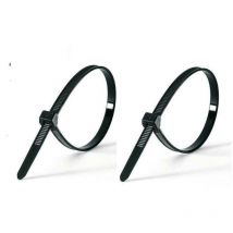 Fascette cablaggio nere mm. 4,5x360