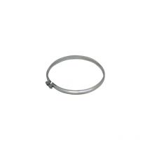 Fascetta di serraggio bloccaggio canne fumarie acciaio inox 120 mm 12 cm