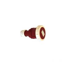 Presa industriale 3P+T IP67 rossa 380V