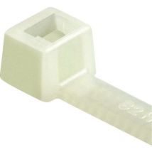 111-15619 T150M-N66-NA-Q1 Fascetta per cavi 530 mm 8.90 mm Naturale stabile al calore 25 pz. - Hellermanntyton