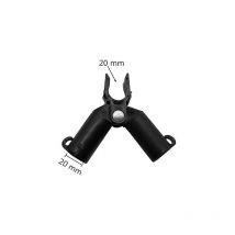 DK - Fascette da giardinaggio in plastica da 30 pezzi Tipo a Portafiori con presa fissa per piante rampicanti Angolo regolabile