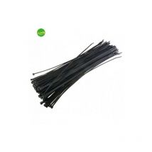 Fascette di cablaggio Elettrocanali nere 360 x 4,8 mm. 100 pz.
