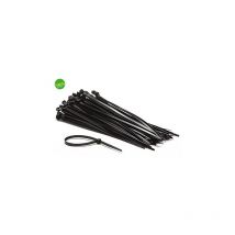 Fascette di cablaggio Elettrocanali nero 120 x 2,5 mm. 100 pz.