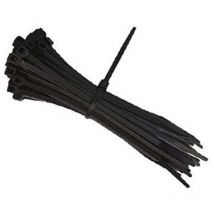 Fascette Elettricista Nylon 3,6X300Mm - 100Pz - Nero