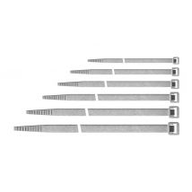 Fascette per Cablaggio Neutre in Nylon 135x2,5 mm Cf. 100 Pz Maurer