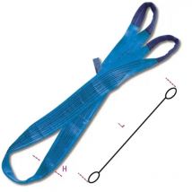 Robur - Sangle de levage bleue 8 t 8160 - 8.0 m