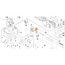 Juego de cables original Stihl para desbrozadora fsa 86 r FA05-440-3000