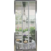 Moskitonetz 4-teilig aus Fiberglas 100x220 cm – Fliegengitter für Fenster – Insektenschutz
