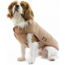 Manteau polaire pour chien - Camel/Beige - 55 cm - Fashion Dog