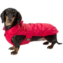 Hundemantel speziell für Dackel - Rot - 39 cm - Fashion Dog