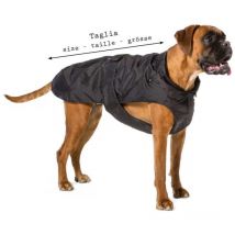Fashion Dog - Hundemantel speziell für Dackel - Schwarz - 33 cm