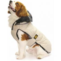 Manteau matelassé pour chiens - Beige - 43 cm - Fashion Dog