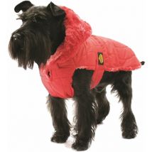 Manteau matelassé pour chiens - Rouge - 55 cm - Fashion Dog