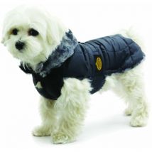 Fashion Dog - Manteau matelassé pour chiens - Noir - 55 cm
