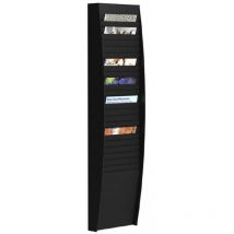 Fast Paper Fast Paper Document Control Panel/Literature Holder 1 x 25 Compartmen - Black