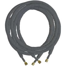 Schnelle Rohrleitung - Vorinstalliertes 2-rohr-kit Uv Ø1/4 + 1/2 - 6m