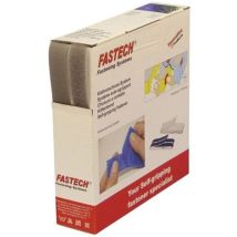 Fastech - B20-STD082210 Klettband zum Aufnähen Haft- und Flauschteil (l x b) 10 m x 20 mm Hellgrau 10