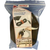 Fastech 699-330-bag Klettband Zum Bündeln Haft- Und Flauschteil (l X B) 5000 Mm X 50 Mm Schwarz 5