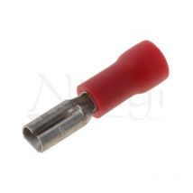 Ninigi - Faston Femelle 2,8 mm pré-isolée Rouge St-001/r