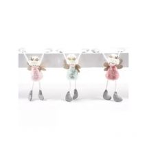 Bambolina Fatina penzoloni in Tessuto colori assortiti, Idea regalo natale