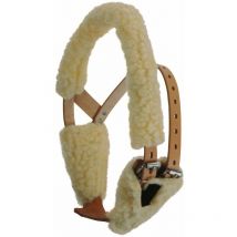 Fausse peau d'agneau pour collier de tiques