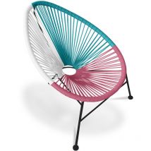Chaise d'extérieur - Chaise de jardin d'extérieur - Acapulco Multicolore
