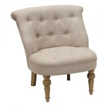 Fauteuil Bastien - Bois - Beige - Interior's