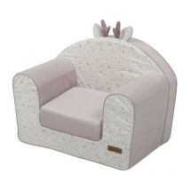 Fauteuil club lilas