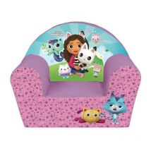 Fun House - Fauteuil club pour enfant gabby et la maison magique L.52 x P.33 x H.42 cm - origine France