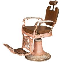 Biscottini - Fauteuil de barbier restauré