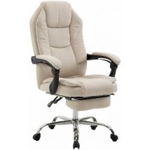 Manipuler la relaxation de la chaise dans un tissu idéal pour une élégante étude différentes couleurs colore : Crème
