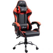 Fauteuil de bureau Gamer kayzen rouge et noir