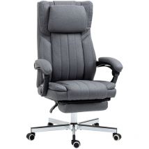 Fauteuil de bureau inclinable edward gris
