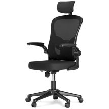 Naspaluro - Fauteuil De Bureau Ergonomique Siège - Fauteuil Avec 2d Accoudoirs, Hauteur Appui-tête Soutien Lombaire Dossier Règalable