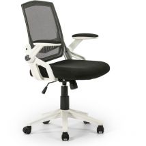 Vs Venta-stock - Fauteuil de Bureau régable et inclinable ergomax avec Dossier en Tissu Maille. Couleur Blanche. accoudoirs basculants
