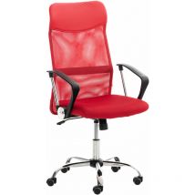 CLP - Chaise de bureau de Washington sur un réseau respirant et un bureau pivotant directionnel similaire Couleur : Rouge