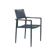 Wilsa Garden - Fauteuil de jardin en aluminium et textilène renforcé Piana