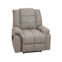 Fauteuil de luxe relaxation monaco gris
