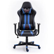 Abrihome - Fauteuil des jeux akord FG33 Noir et Bleu