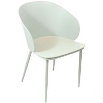 Fauteuil design à coque Alison