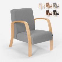 Ahd Amazing Home Design - Fauteuil de bureau ergonomique en bois design scandinave Frederiksberg - Gris clair