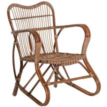 Made In Meubles - Fauteuil en rotin arrondi Rattan