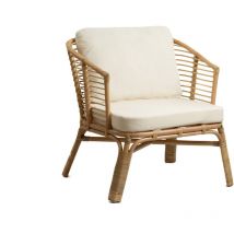 Coussins de fauteuil en rotin