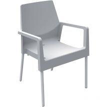Fauteuil en résine alumin