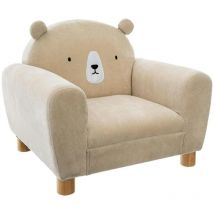 Fauteuil enfant avec oreilles d'ours